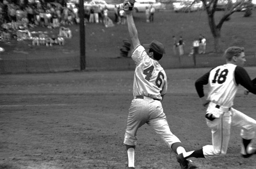 Baseball game Capaha Park c May 1966