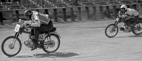 Arena Park Motorcycle racing in the 1960s