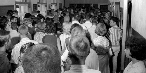 Central High School assemby c 1965