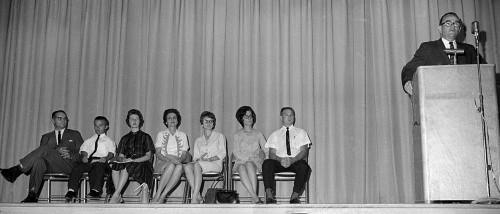 Central High School assemby c 1965