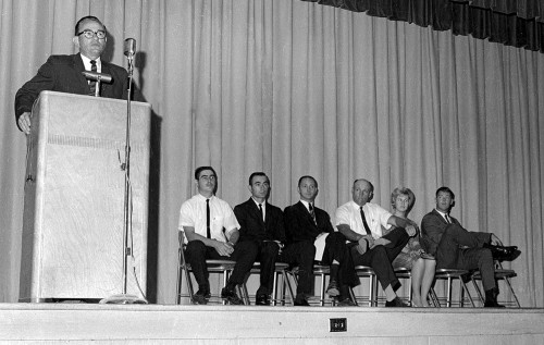 Central High School assemby c 1965