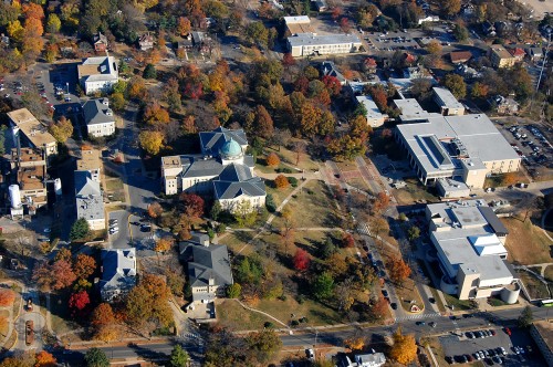 Aerial Southeast Missouri State University 11-06-2010