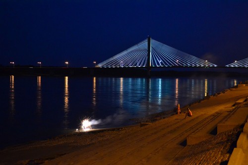 Fireworks on Cape Girardeau Mississippi Riverfront 07-03-2012_3474