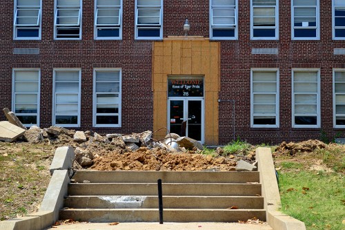 Franklin School Demolition 07-10-2012