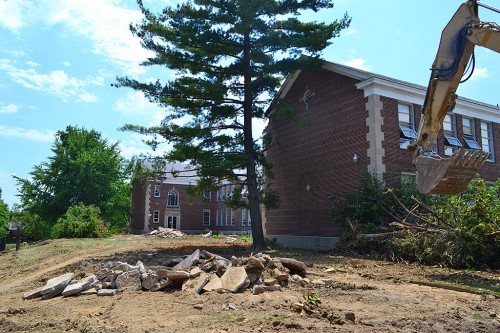Franklin School Demolition 07-10-2012