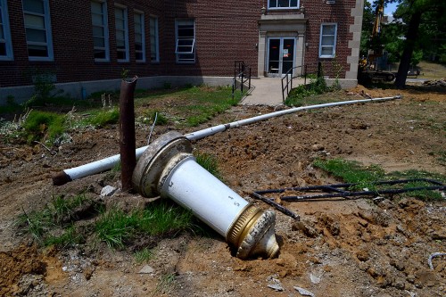 Franklin School Demolition 07-10-2012