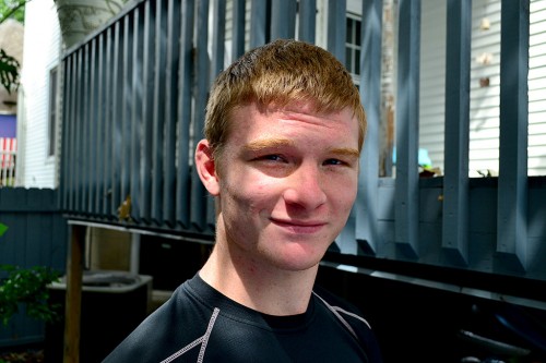 Wyatt Perry at going-away party 07-14-2012