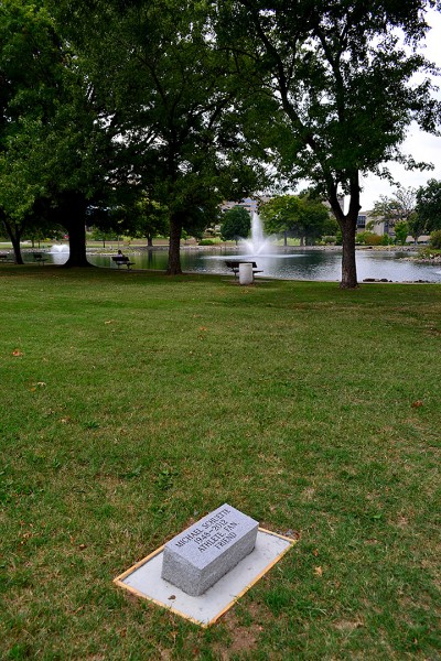 Capaha Park memorial to Mike Schuette 08-03-2012