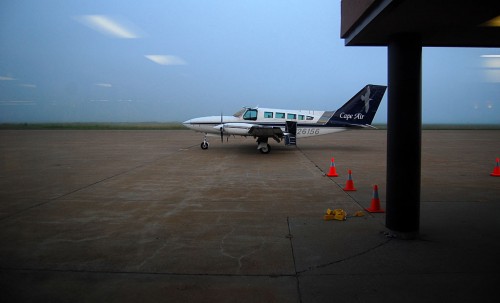 Cape Girardeau Regional Airport, Cape Air flight CGI - STL, Lambert Airport