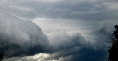 Storm clouds move across Cape Girardeau 07-26-2012