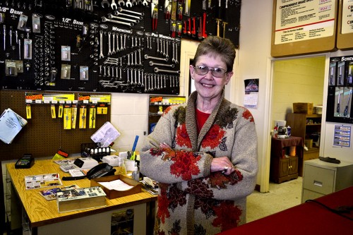 Monteagle Tire and owner Donna Smith 11-16-2012
