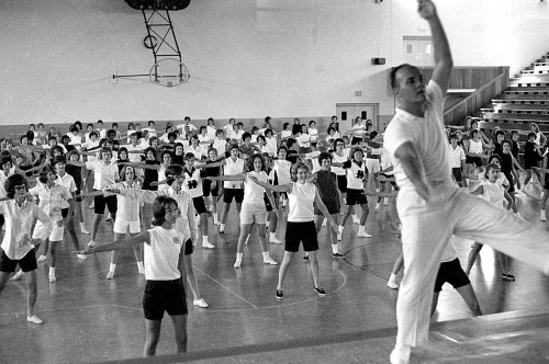 1964 Jackson HS Cheerleader Clinic 12