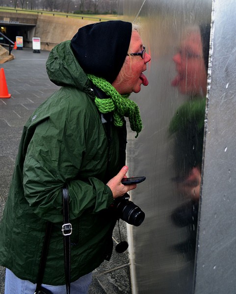 Jan Norris at Gateway Arch