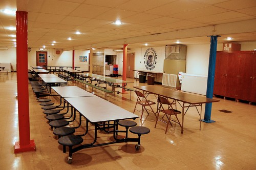 Trinity Lutheran School cafeteria 03-14-2010