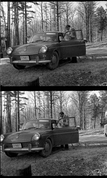 Ken and Lila Steinhoff picnic somewhere in Southern Ohio c 1970