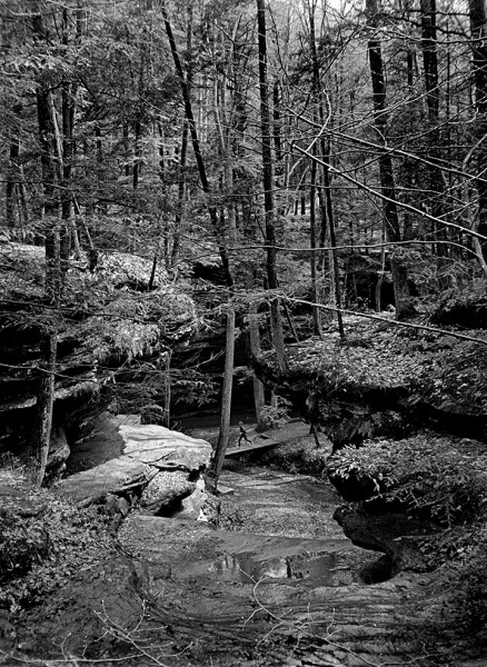 Lila Steinhoff photos of Old Man's Cave 04-20-1970