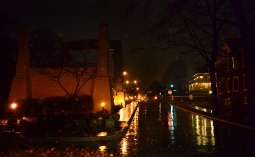 Rainy streets in Cape 02-18-2013