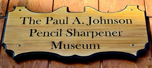 Paul A Johnson Pencil Sharpener Museum 01-24-2013