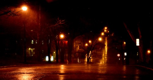 Rainy streets in Cape 02-18-2013