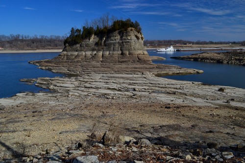 Tower Rock low water 01-26-2013