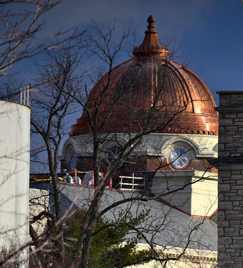 Academic Hall dome 03-02-2013