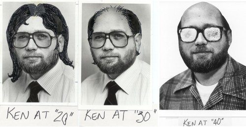 Photo staff impression of Ken Steinhoff on his 40th birthday