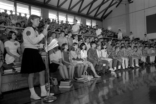 Cape Central pep rally 09-09-1966