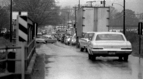 Traffic Jam Independence - Kingshighway 04-13-1967