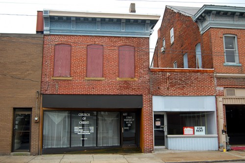 Buildings in the 700 block of Broadway 10-28-2009