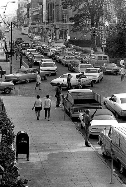 Ohio University protests that led to closing of school 05-14-15-1968