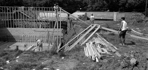 Cape water plant gets new settling basin 07-06-1967