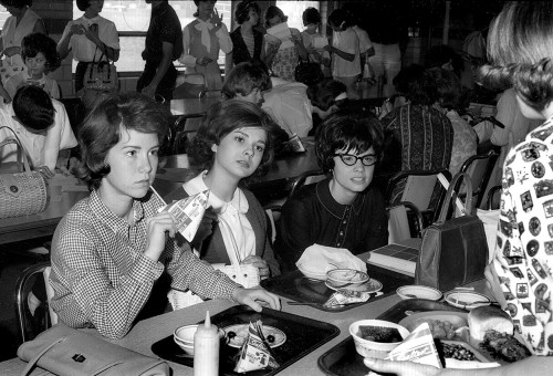 Cape Central High School cafeteria c 1964