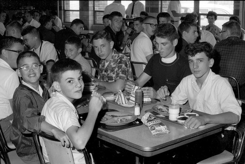 Cape Central High School cafeteria c 1964