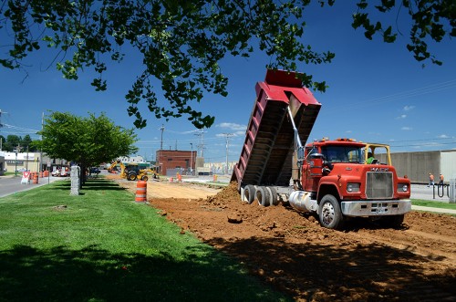 Murtaugh Park construction 07-12-2013