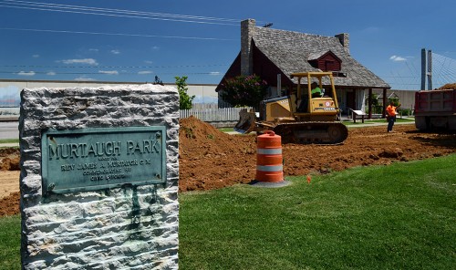 Murtaugh Park construction 07-12-2013