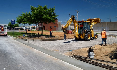 Murtaugh Park construction 07-12-2013