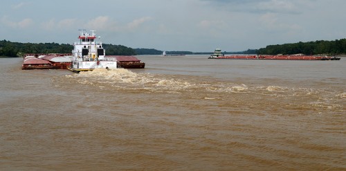 Three towboats off Cape 08-13-2013