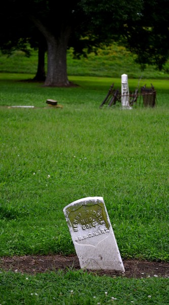 East Side Cemetery AKA Denhart Cemetery - Russell Street 08-06-2013
