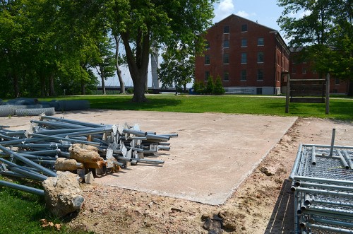 Site of historic handball courts 07-07-2013