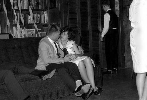 Couple at party c 1965