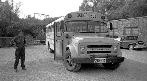 Athens County school buses 10-11-1968