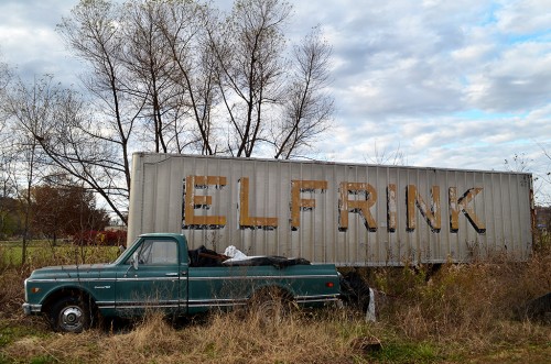 Elfrink Truck Lines trailer - Marble Hill 11-11-2013
