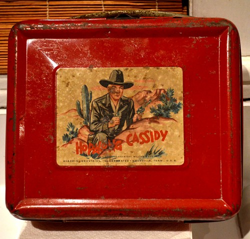 Ken Steinhoff's Hopalong Cassidy lunchbox at Mark Steinhoff's