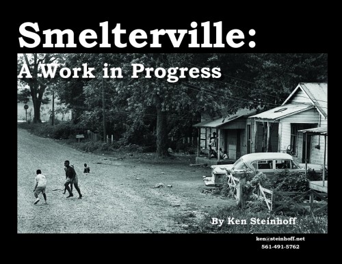 Cover of Smelterville book in progress