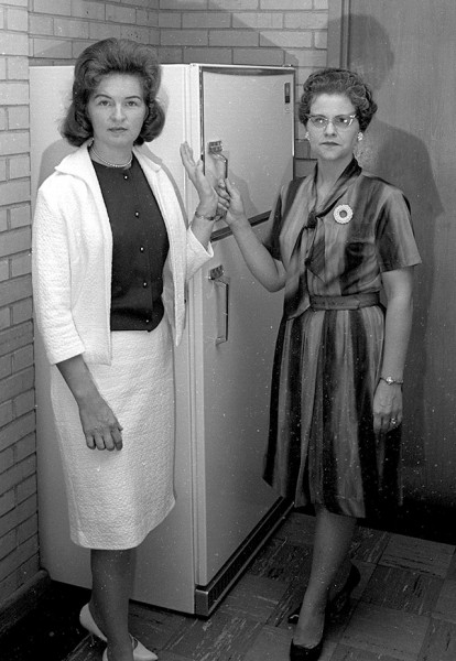 Shirley Poorman - Joyce Mae Sanders - CHS Home Ec 1965