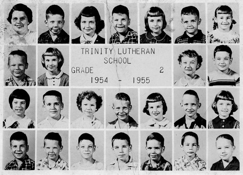 Trinity Lutheran School Grade 2 1954-55