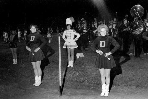 High school bands at Houck Stadium c 1964