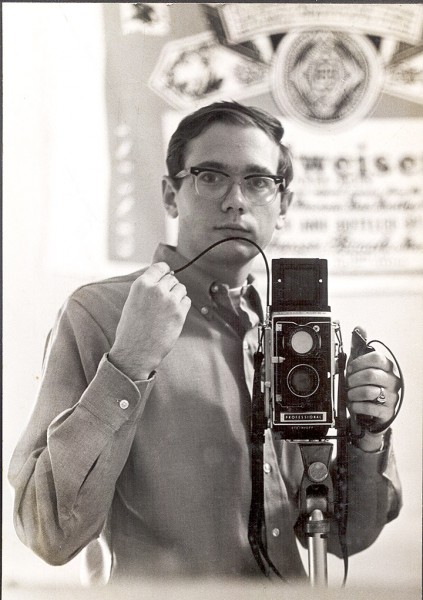 Ken Steinhoff in Ohio Univesity Scott Quad dorm room fall of 1967