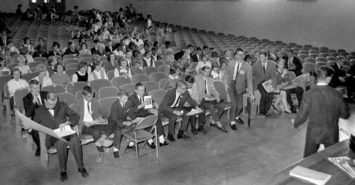 Central High School Auditorium c 1964