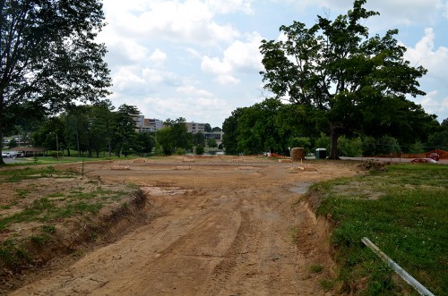 Capaha Park pavilion construction 07-31-2014